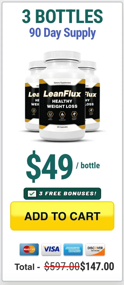 LeanFlux - 3 Bottle Pack